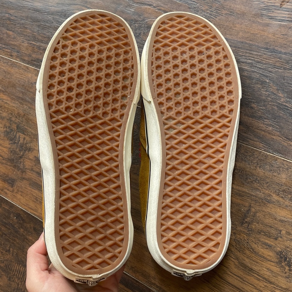 Vans Classic Slip On Cozy Suede Buffalo Check Sherpa Lining 9.5 M / 11 W - Picture 7 of 12